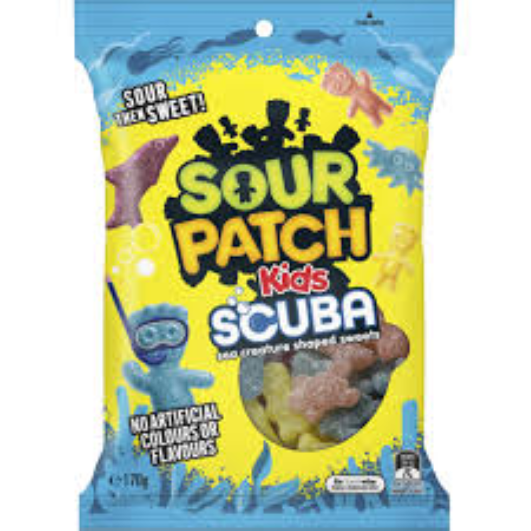 SOUR PATCH KIDS SCUBA 170GM